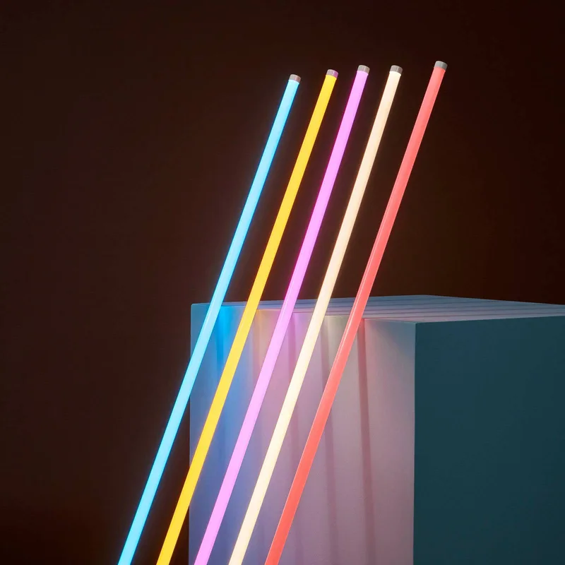 LED-buislamp Neon Tube, PVC, lengte 1,5 m, stekker de HAY en Bleu – photo du produit