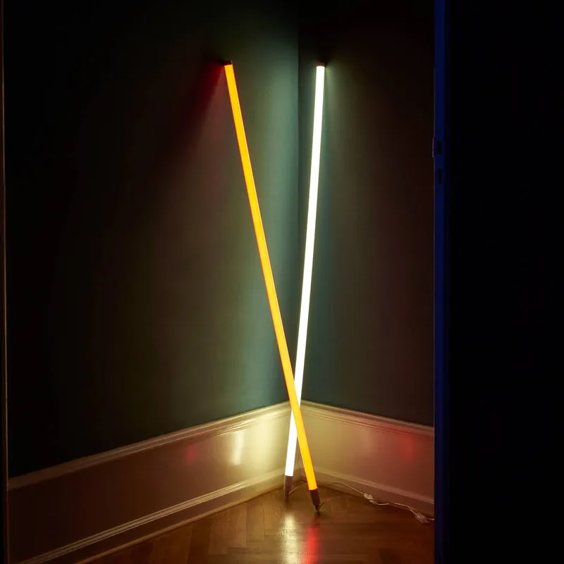 LED-buislamp Neon Tube, PVC, lengte 1,5 m, stekker de HAY en Jaune – photo du produit
