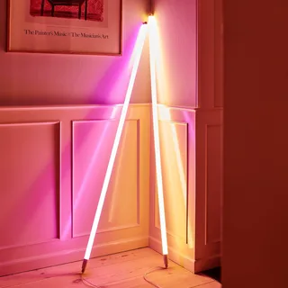 LED-buislamp Neon Tube, PVC, lengte 1,5 m, stekker fra HAY i Lyserød – produktbillede 3 af 5