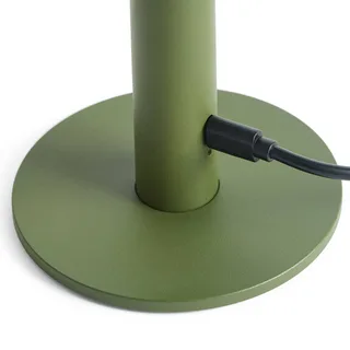 LED tafellamp HOST PORTABLE, 22 cm IP44 by HAY in Olijfgroen – product photo 3 of 3