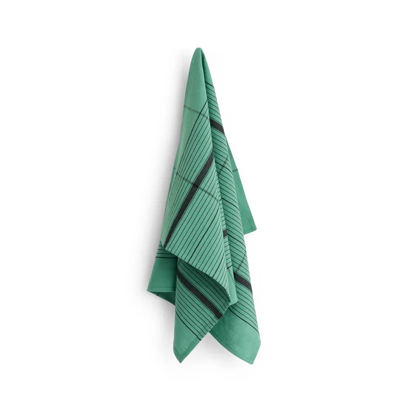 Linear Geschirrtuch 52x80 cm Green van HAY – productfoto