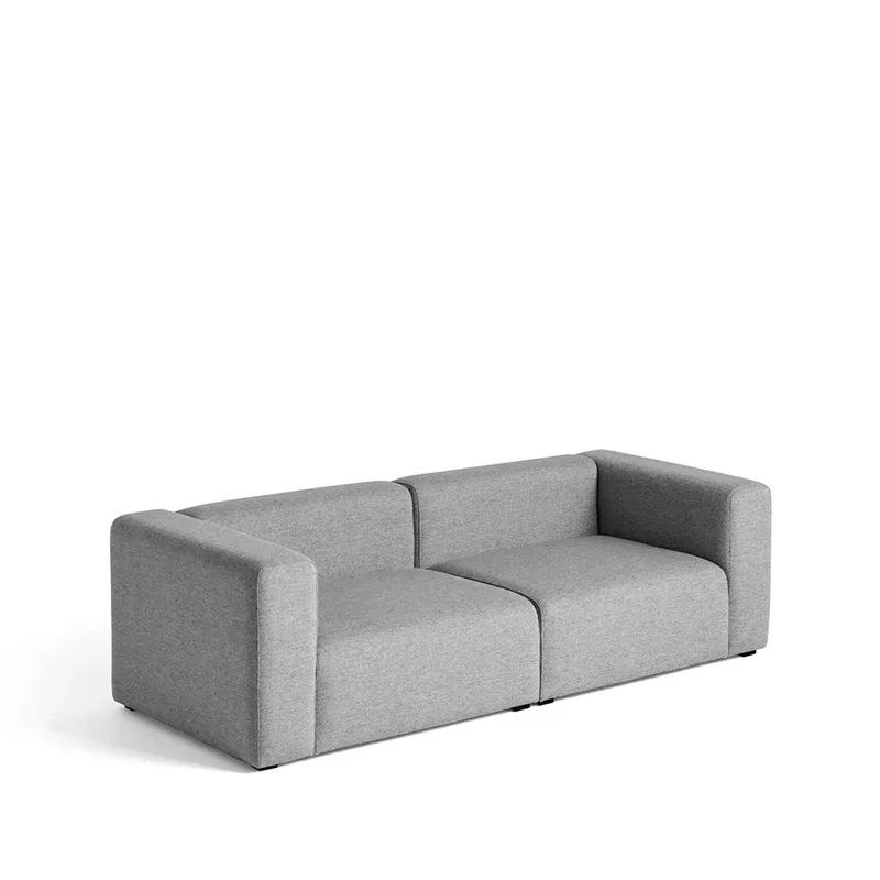 Mags 2,5-Sitzer Sofa Stoff Hallingdal 116 grau by HAY – product photo