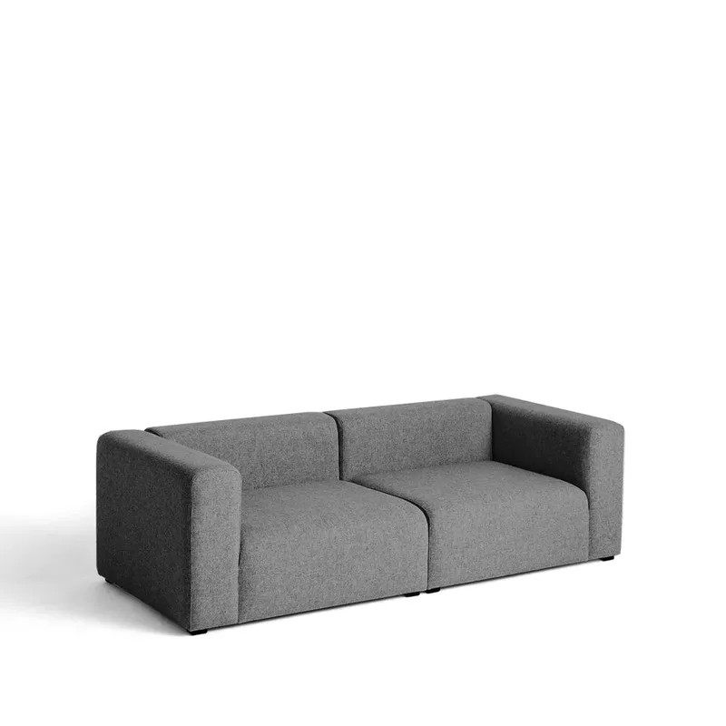 Mags 2,5-Sitzer Sofa Stoff Hallingdal 65 153 grey by HAY – product photo