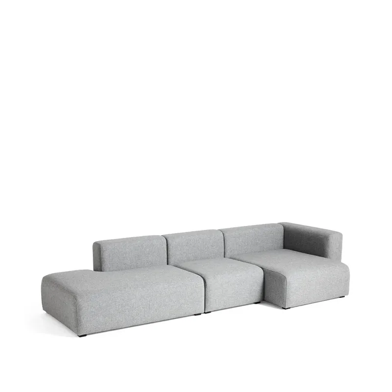 Mags Modulsofa Stoff Hallingdal 130 grau, rechts van HAY – productfoto
