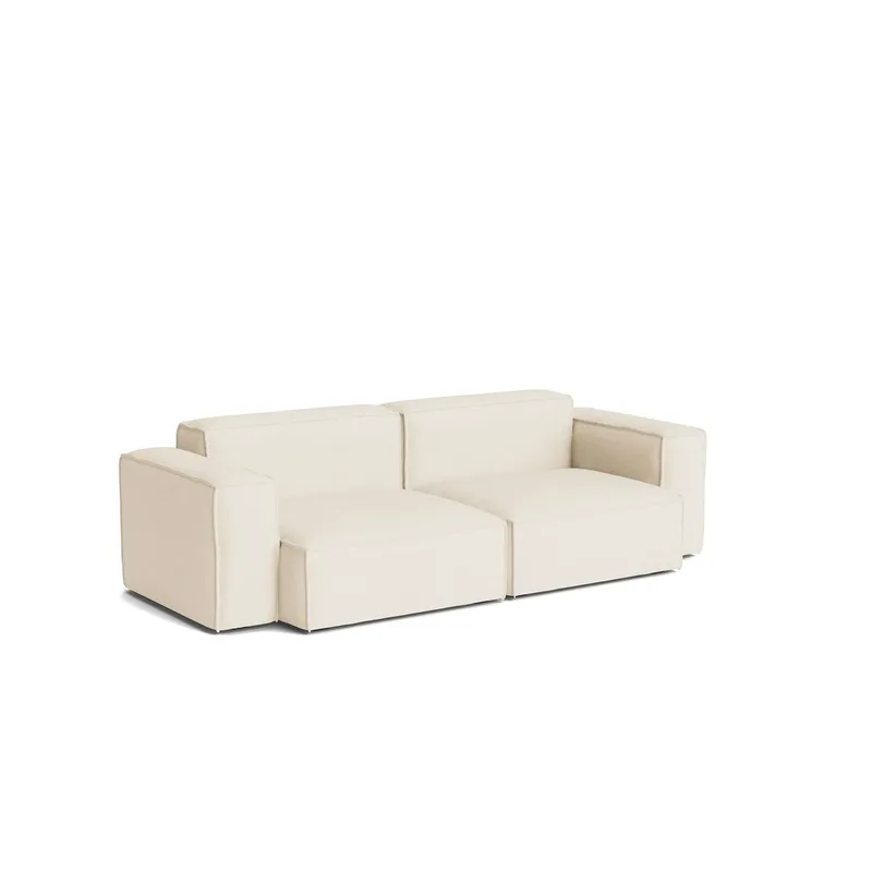 Mags Soft Low Armrest Sofa 2,5-Sitzer Kombination 1 Turf cream, abnehmbarer Bezug by HAY – product photo