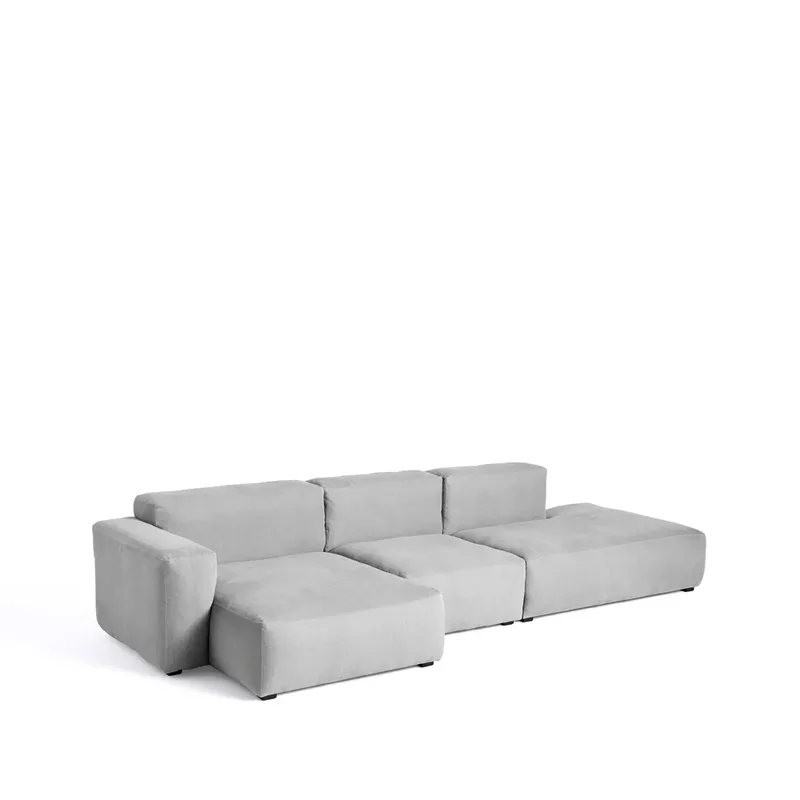 Mags Soft low Modulsofa Stoff Linara 443 Tweed, links från HAY – produktbild