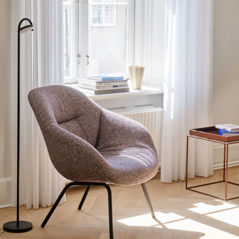 Marselis LED vloerlamp instelbaar de HAY en Noir – photo du produit