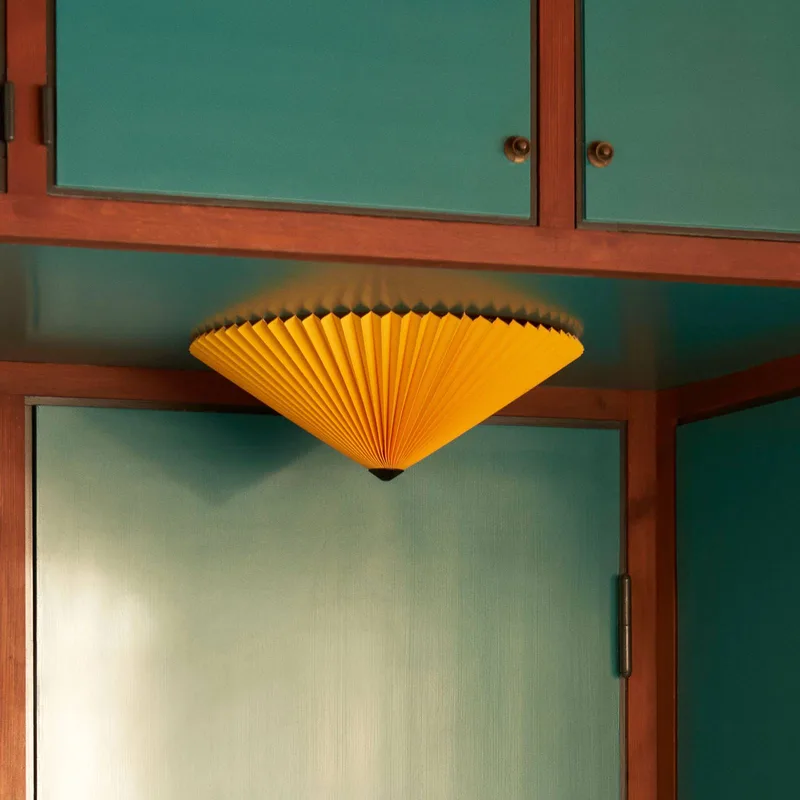 Matin inbouw 500 plafondlamp von HAY in Gelb – Produktfoto