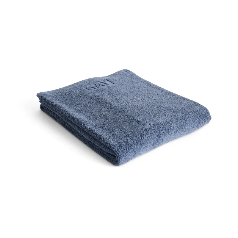 Mono Badetuch 70 x 140cm Steel blue från HAY – produktbild