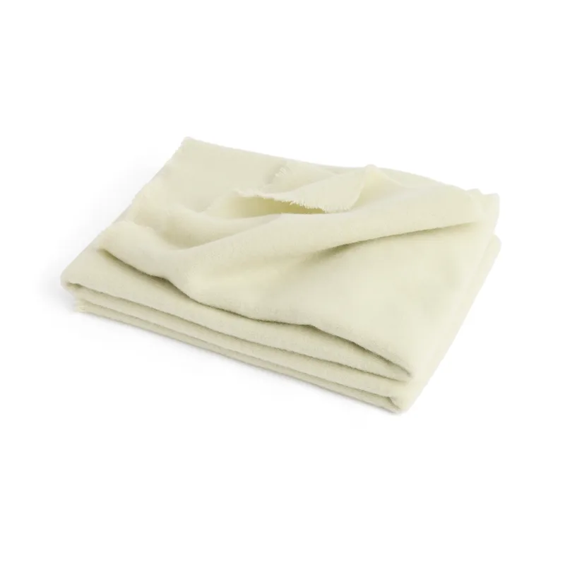 Mono Wolldecke 130x180 cm Cream från HAY – produktbild