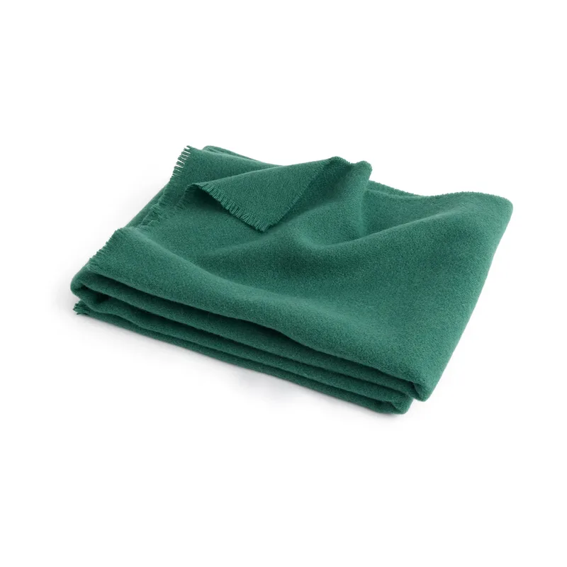 Mono Wolldecke 130x180 cm Green från HAY – produktbild