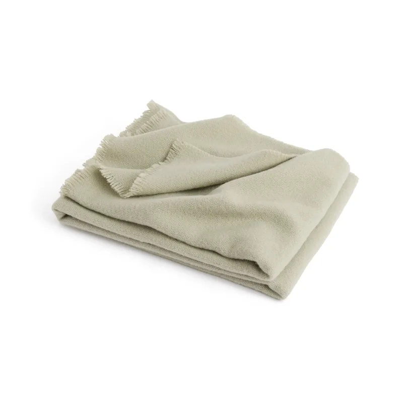 Mono Wolldecke 130x180 cm Warm grey från HAY – produktbild
