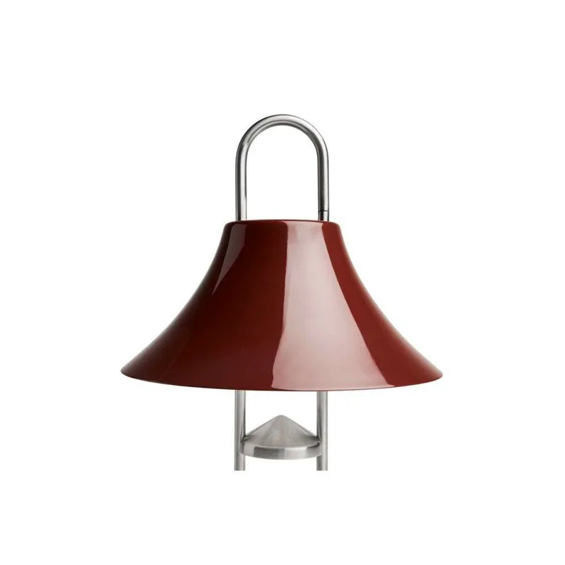 Mousqueton Portable Tafellamp Iron Red von HAY – Produktfoto