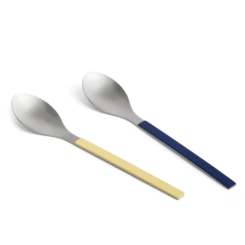 MVS Servierlöffel 2er-Pack Dark blue-yellow van HAY – productfoto