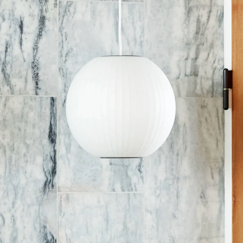 Nelson Ball Bubble hanglamp In S Ø 32,5 cm by HAY in White – product photo