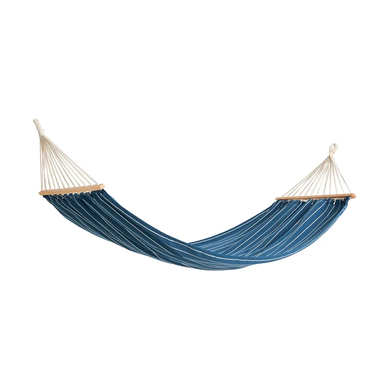 Outdoor Market Hängematte Blue-beige, 210x100 cm von HAY – Produktfoto