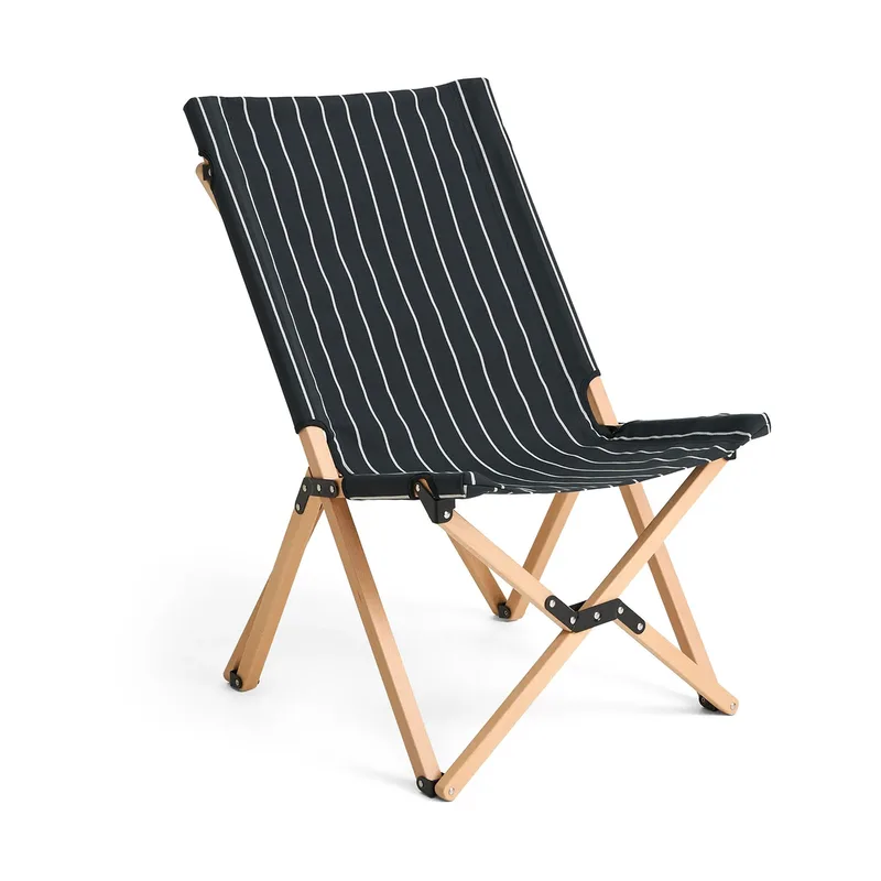 Outdoor Market Klappstuhl Black-beige by HAY – product photo