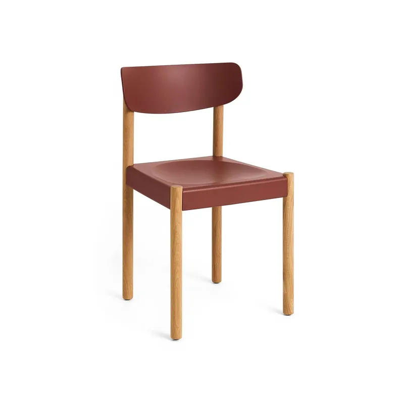 Pack Chair 10 Stuhl Geölt Eiche-hull red by HAY – product photo