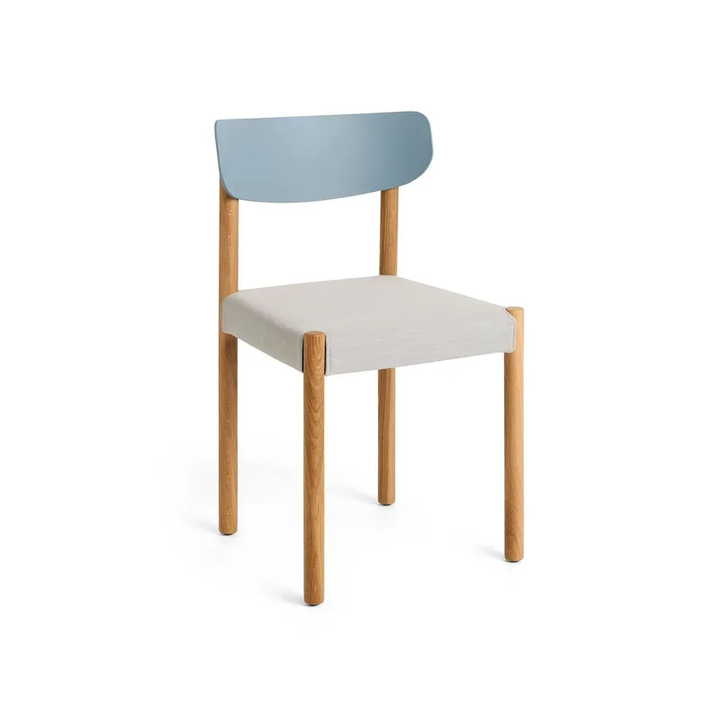 Pack Chair 11 Stuhl Geölt Eiche-ash blue-Remix 606 by HAY – product photo