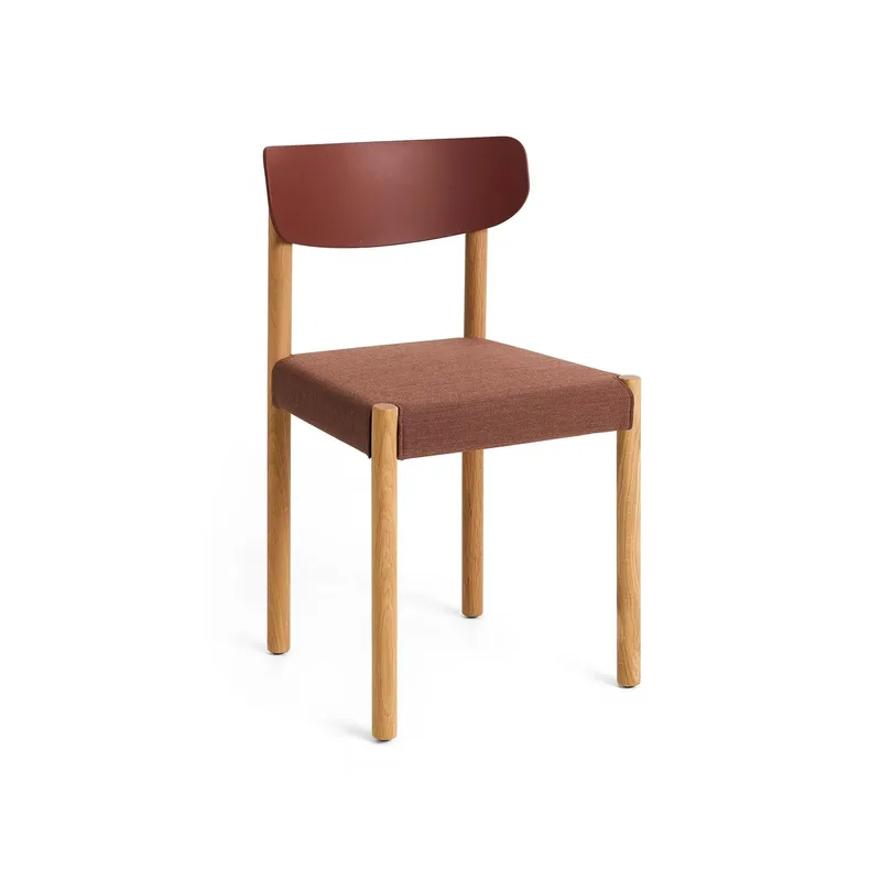 Pack Chair 11 Stuhl Geölt Eiche-hull red-Remix 346 von HAY – Produktfoto