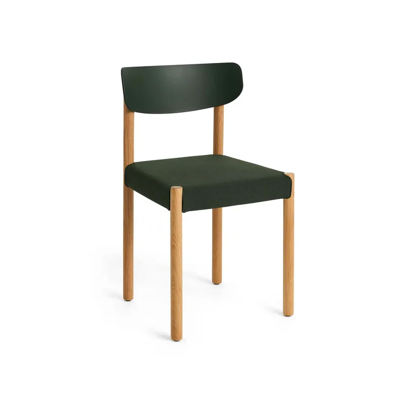 Pack Chair 11 Stuhl Geölt Eiche-palm green-Steelcut 975 by HAY – product photo