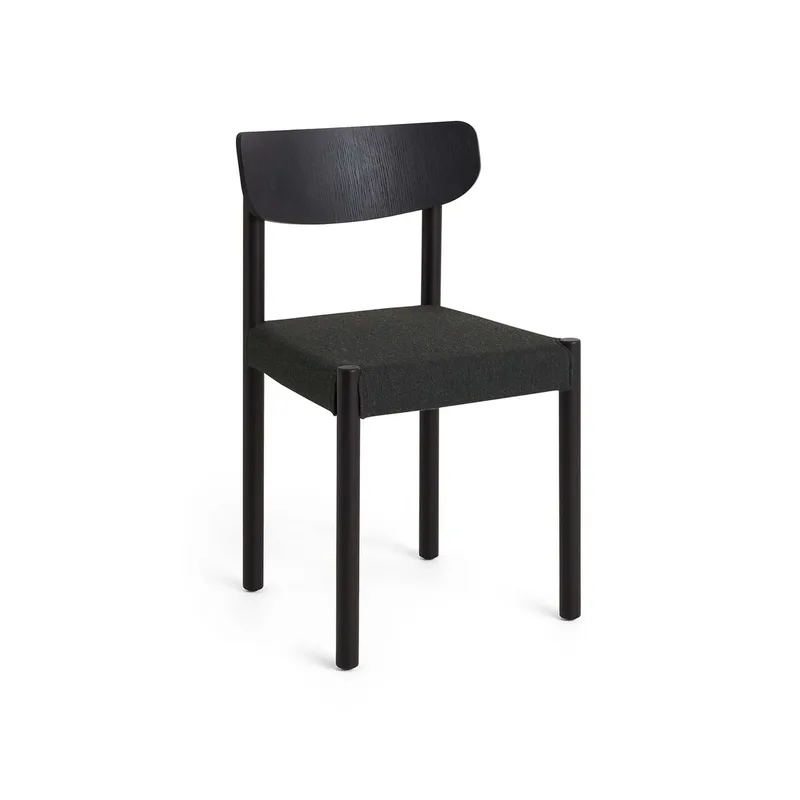 Pack Chair 11 Stuhl Iron black Eiche-Remix 973 von HAY – Produktfoto