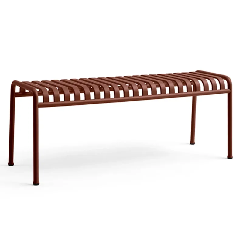 Palissade Bank 120x42 cm Iron red från HAY – produktbild