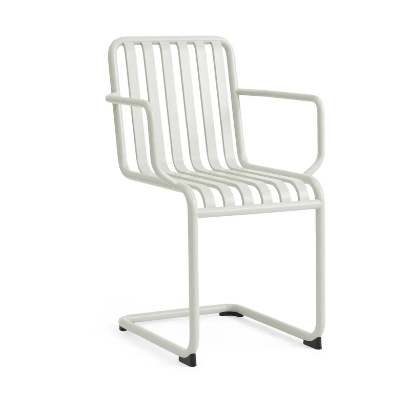 Palissade Cantilever Armlehnstuhl Sky grey by HAY – product photo