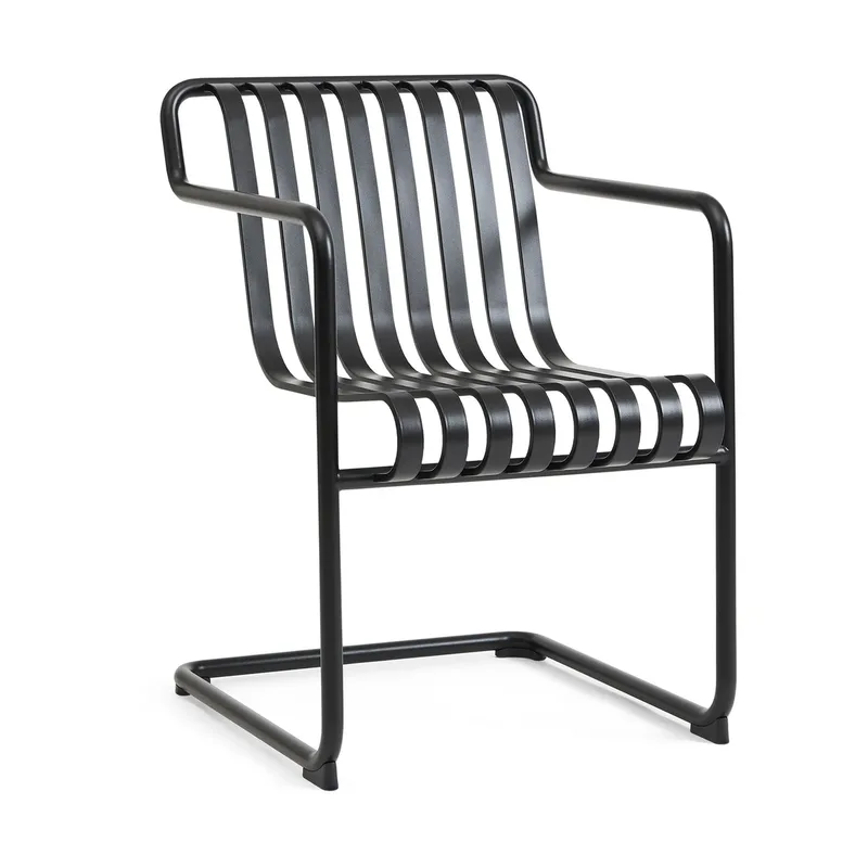 Palissade Cantilever Dining Armlehnstuhl Anthracite von HAY – Produktfoto