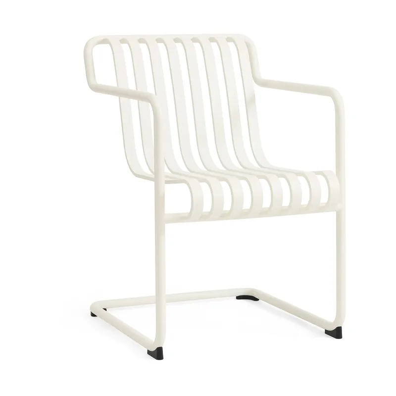 Palissade Cantilever Dining Armlehnstuhl Cream white by HAY – product photo