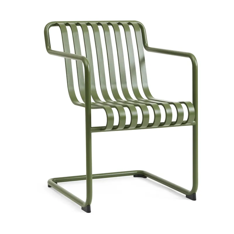 Palissade Cantilever Dining Armlehnstuhl Olive von HAY – Produktfoto