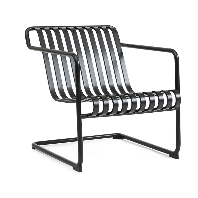Palissade Cantilever Low Loungesessel Anthracite von HAY – Produktfoto