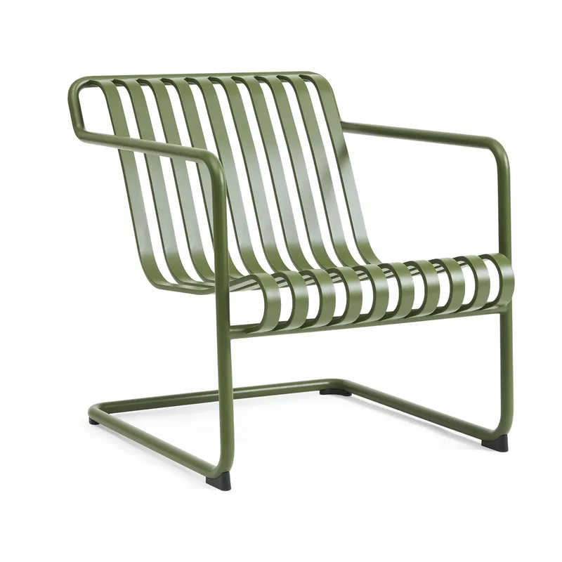 Palissade Cantilever Low Loungesessel Olive de HAY – photo du produit