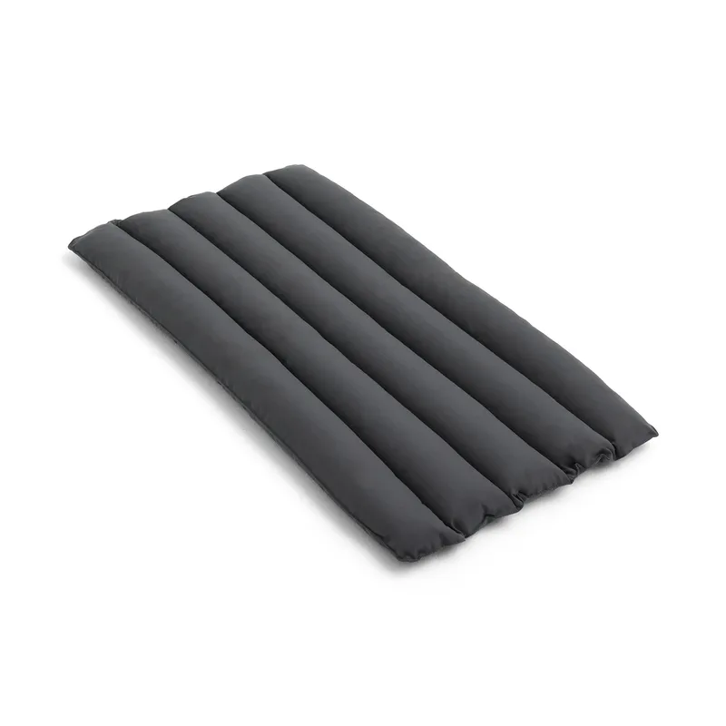 Palissade Chair Low Soft Quilted Sitzpolster Anthracite by HAY – product photo