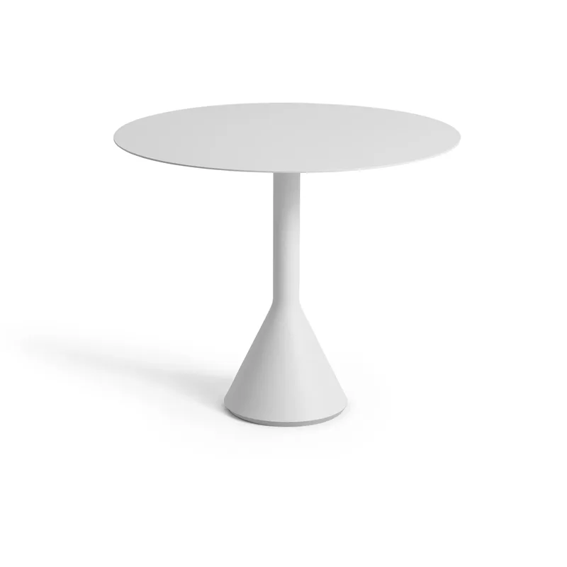 Palissade Cone runder Café-Tisch Sky grey, Ø90 cm von HAY – Produktfoto
