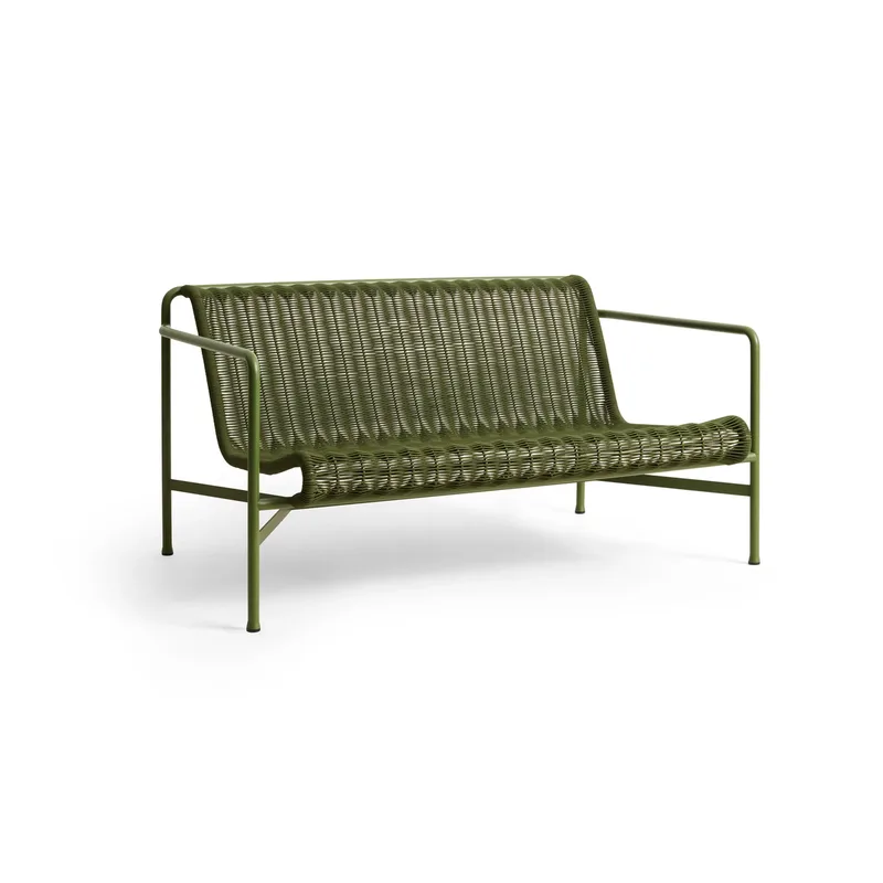 Palissade Cord Loungesofa Olive by HAY – product photo