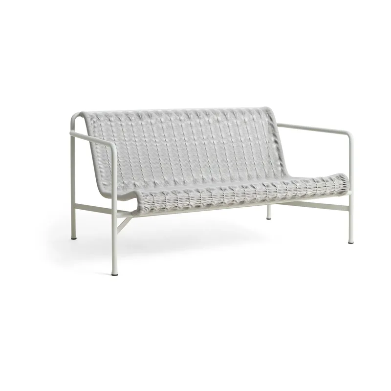 Palissade Cord Loungesofa Sky grey by HAY – product photo