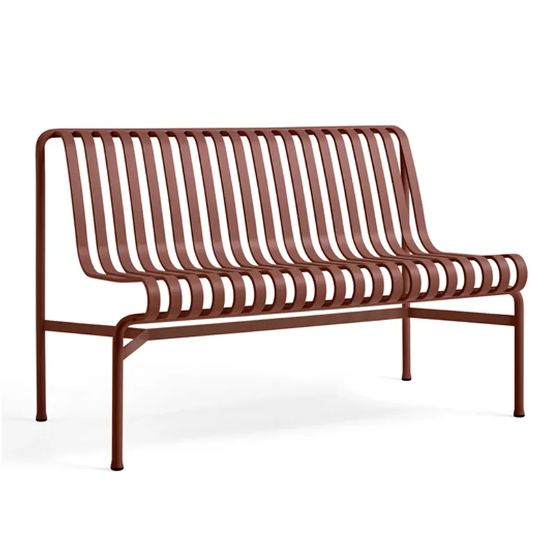 Palissade Dining Bank ohne Armlehne Iron red de HAY – photo du produit