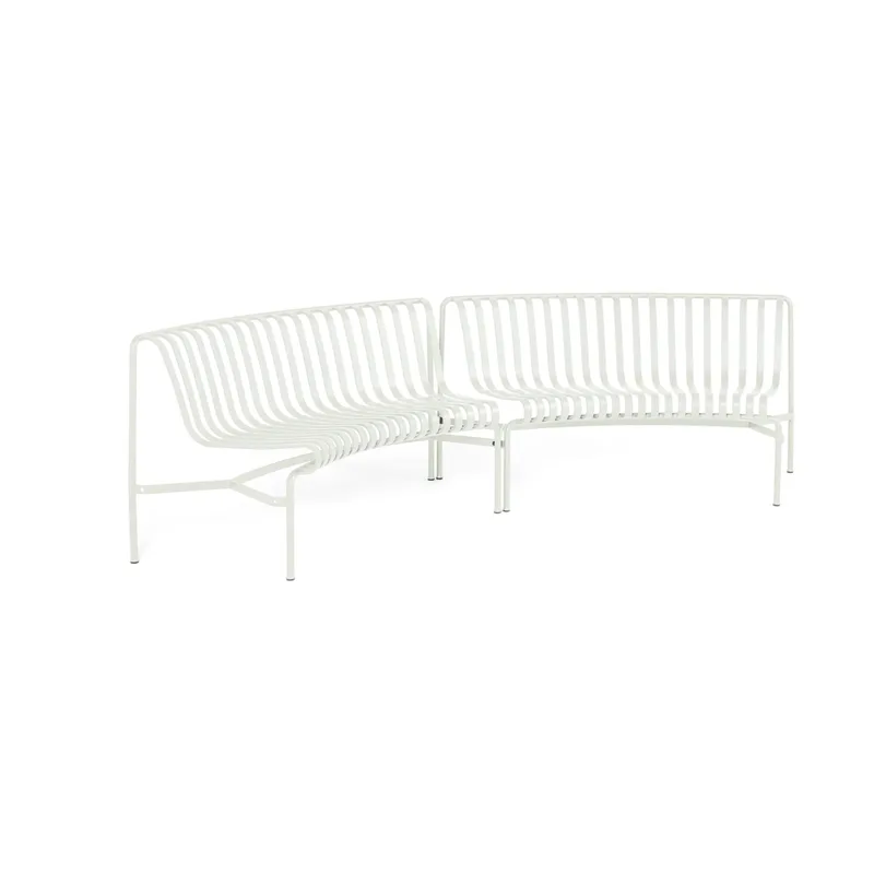 Palissade Dining Parkbank in-in Cream white by HAY – product photo