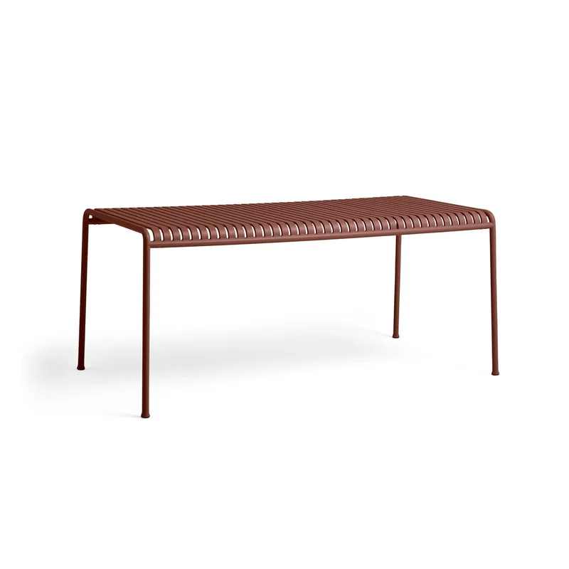 Palissade Esstisch 170x90 cm Iron red by HAY – product photo