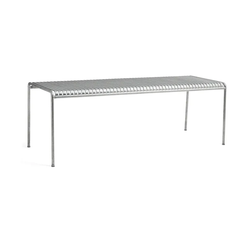 Palissade Esstisch 220x90 cm Hot galvanised steel by HAY – product photo