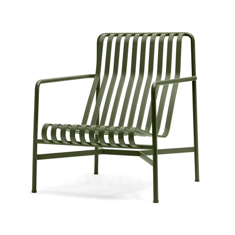 Palissade High Lounge-Sessel Olive de HAY – photo du produit