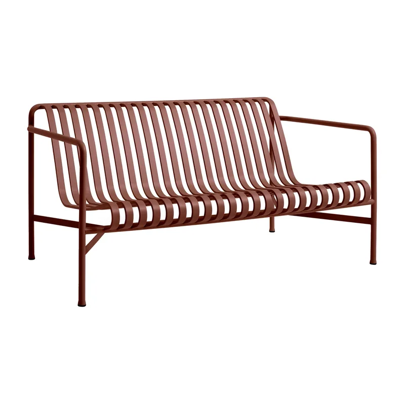 Palissade Lounge-Sofa Iron red de HAY – photo du produit
