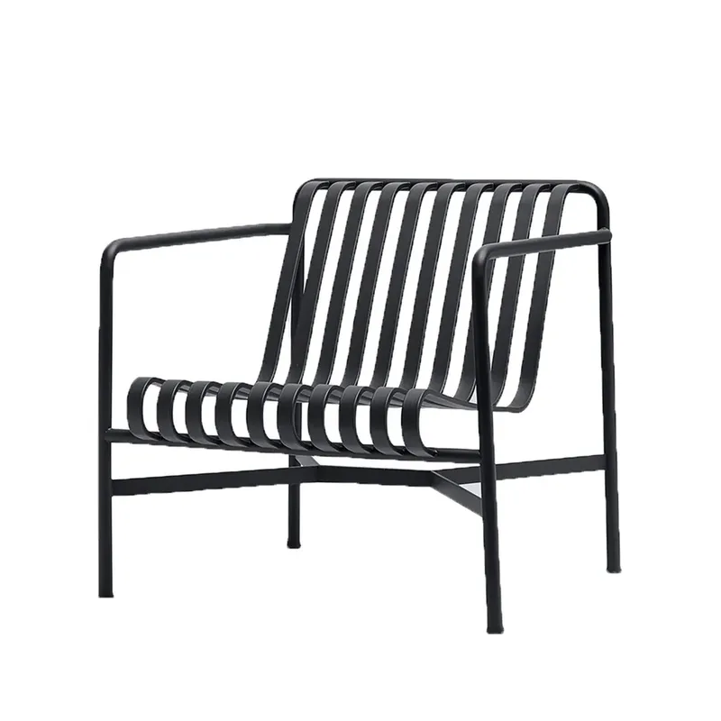 Palissade Low Lounge-Sessel Anthracite från HAY – produktbild