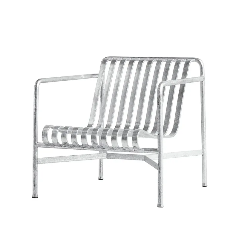 Palissade Low Lounge-Sessel Hot galvanized från HAY – produktbild