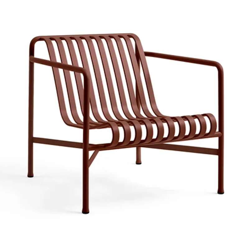 Palissade Low Lounge-Sessel Iron red by HAY – product photo