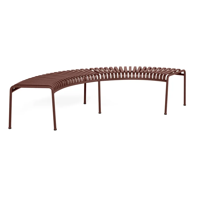 Palissade Parkbank Iron red by HAY – product photo