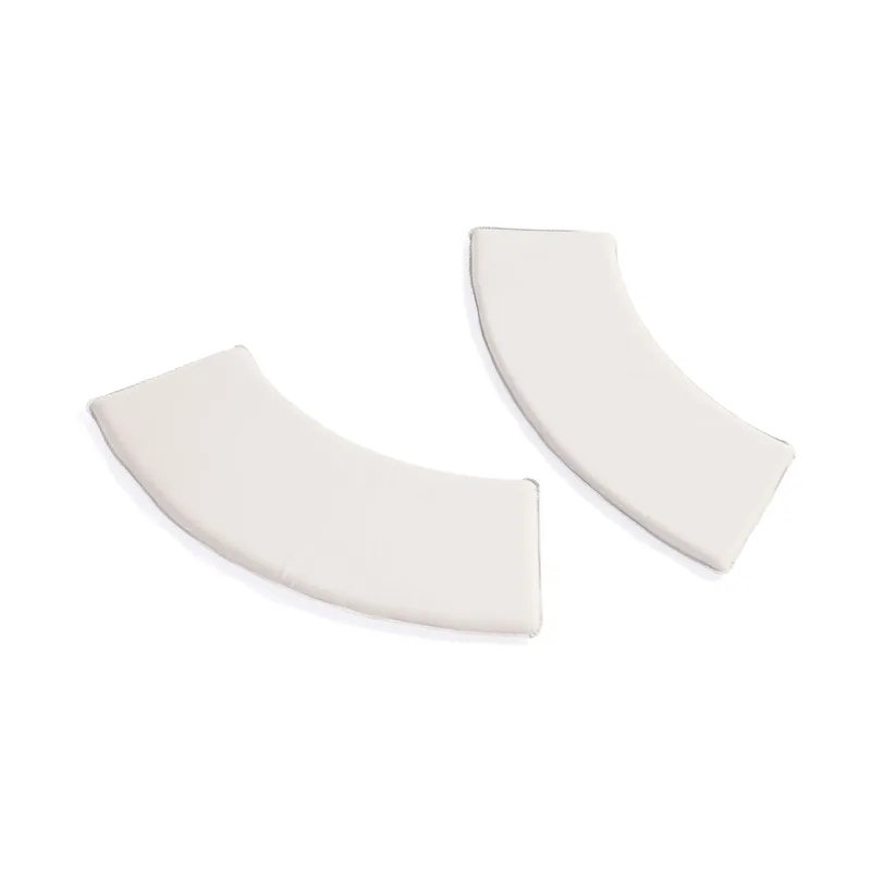 Palissade Sitzpolster Parkbank in-in 2 Teile Cream white de HAY – photo du produit