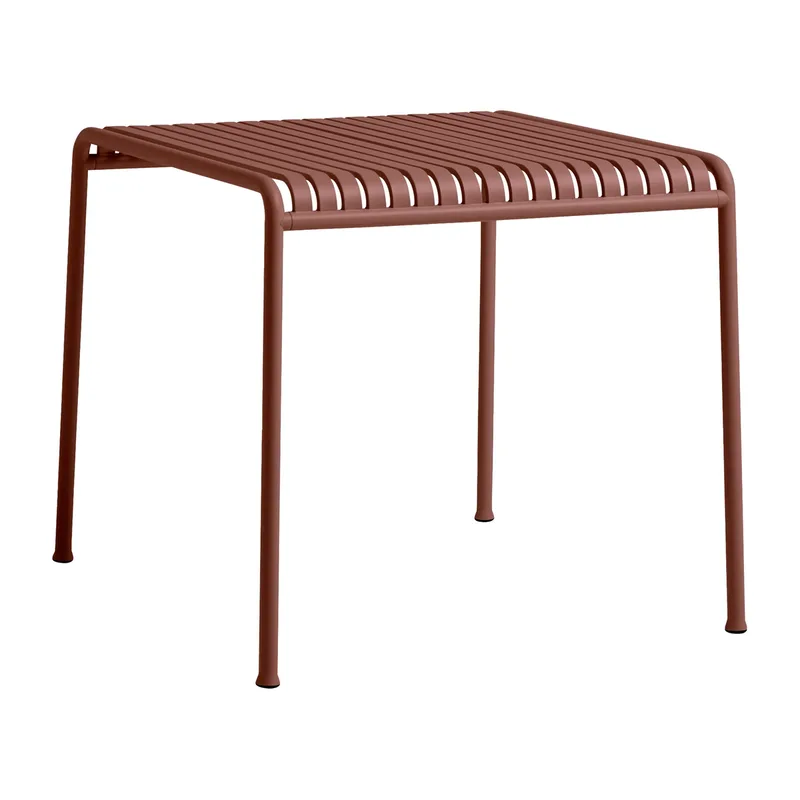 Palissade Tisch 82,5x90 cm Iron red från HAY – produktbild
