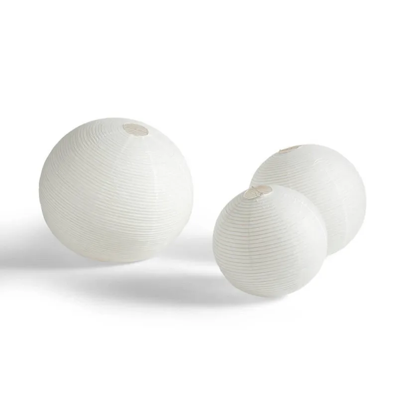 Paper Shade Lampenschirm, Ø80 cm, weiß – ohne Kabelset – HAY - Wohnzimmer - Skandinavisch - Papier / Karton - Kugel by HAY – product photo 3 of 4